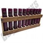 10 Shot Rack With 1.75" Fiberglass Mortar Tubes